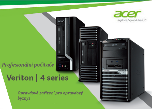 Acer - profesionální počítače řady Veriton 4