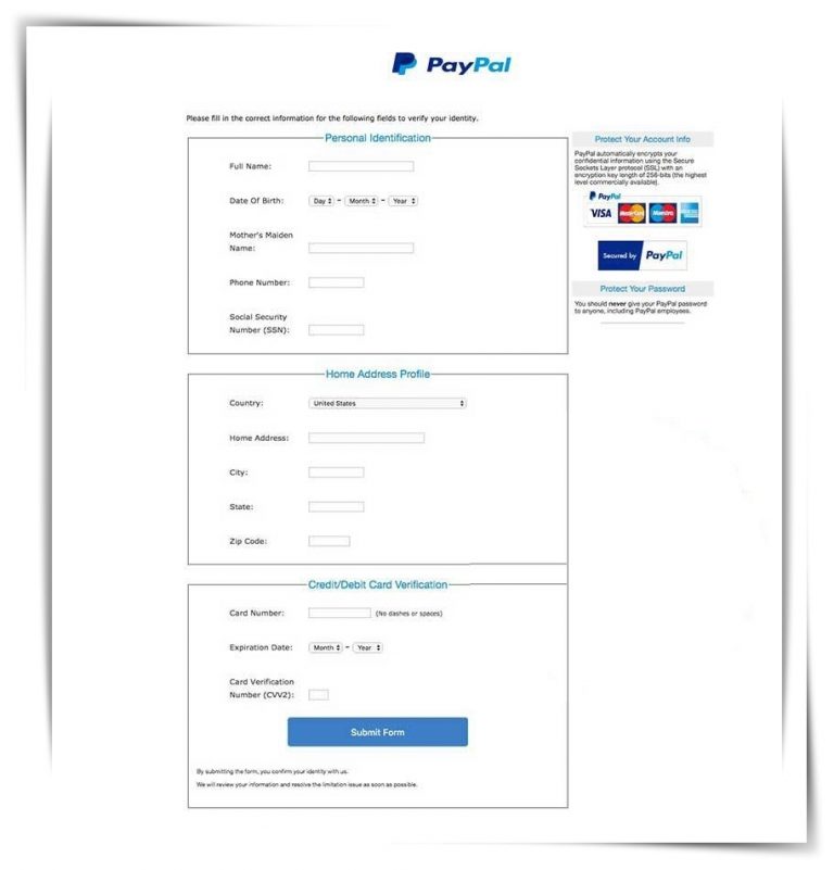 Upozornění pro uživatele služby PayPall