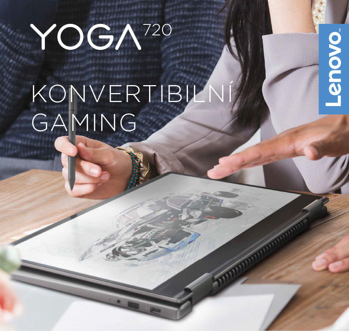 Lenovo Yoga 720 se špičkovou grafikou