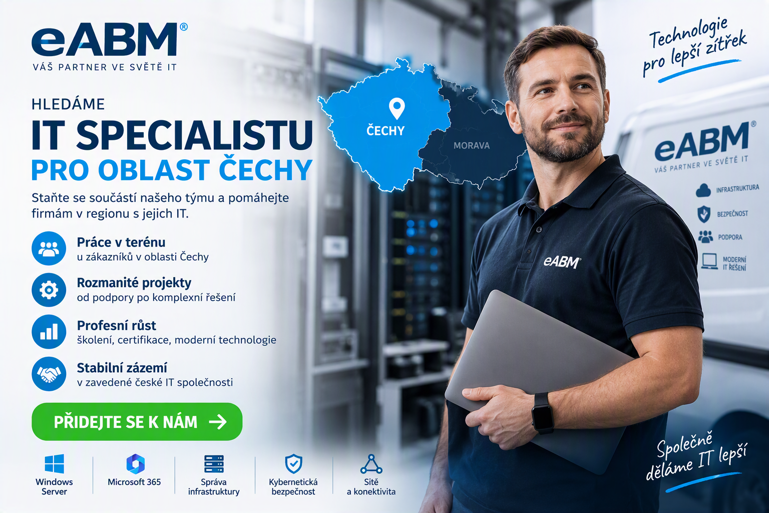 IT specialista pro oblast Čechy