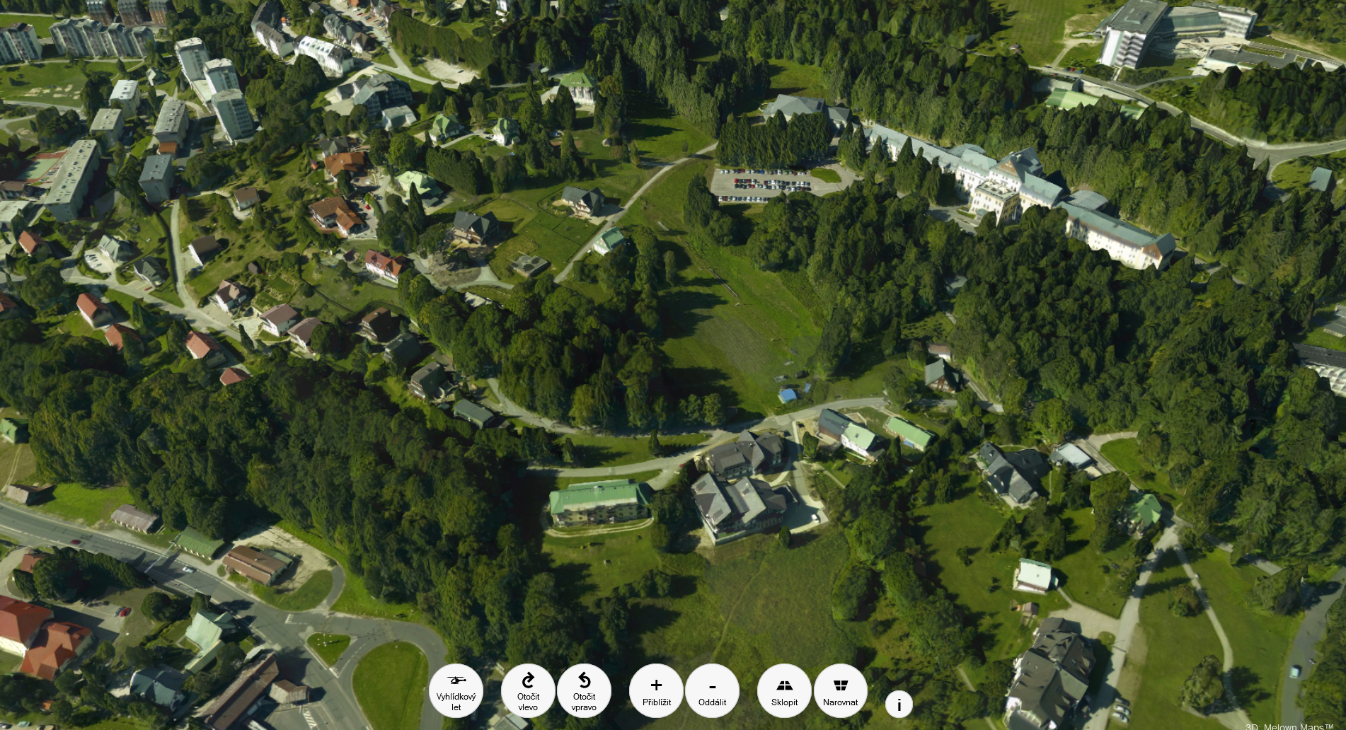 Beta verze mapy.cz přináší 3D mapy