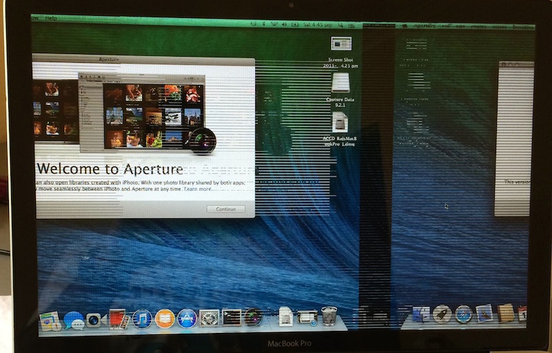  MacBooky Pro 15″ a 17″ vyrobené začátek roku 2011 mají problém s grafickým čipem, ten pak zhroutí celý systém