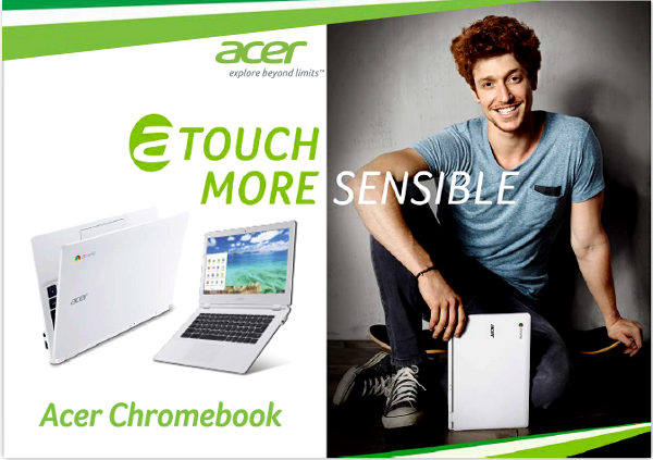 Acer Chromebook - uvádíme nový typ počítače na český trh