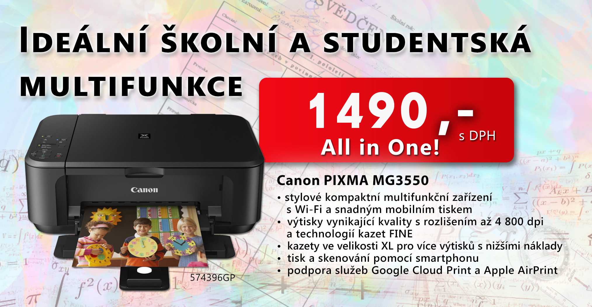 Canon Pixma - jedinečná nabídka