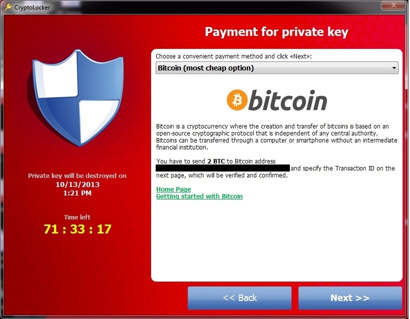 Ransomware CryptoLocker stále útočí