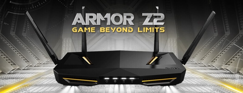 Armor Z2, router bez hranic