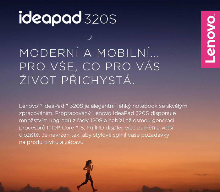 IdeaPad 320S: v lehkosti je síla