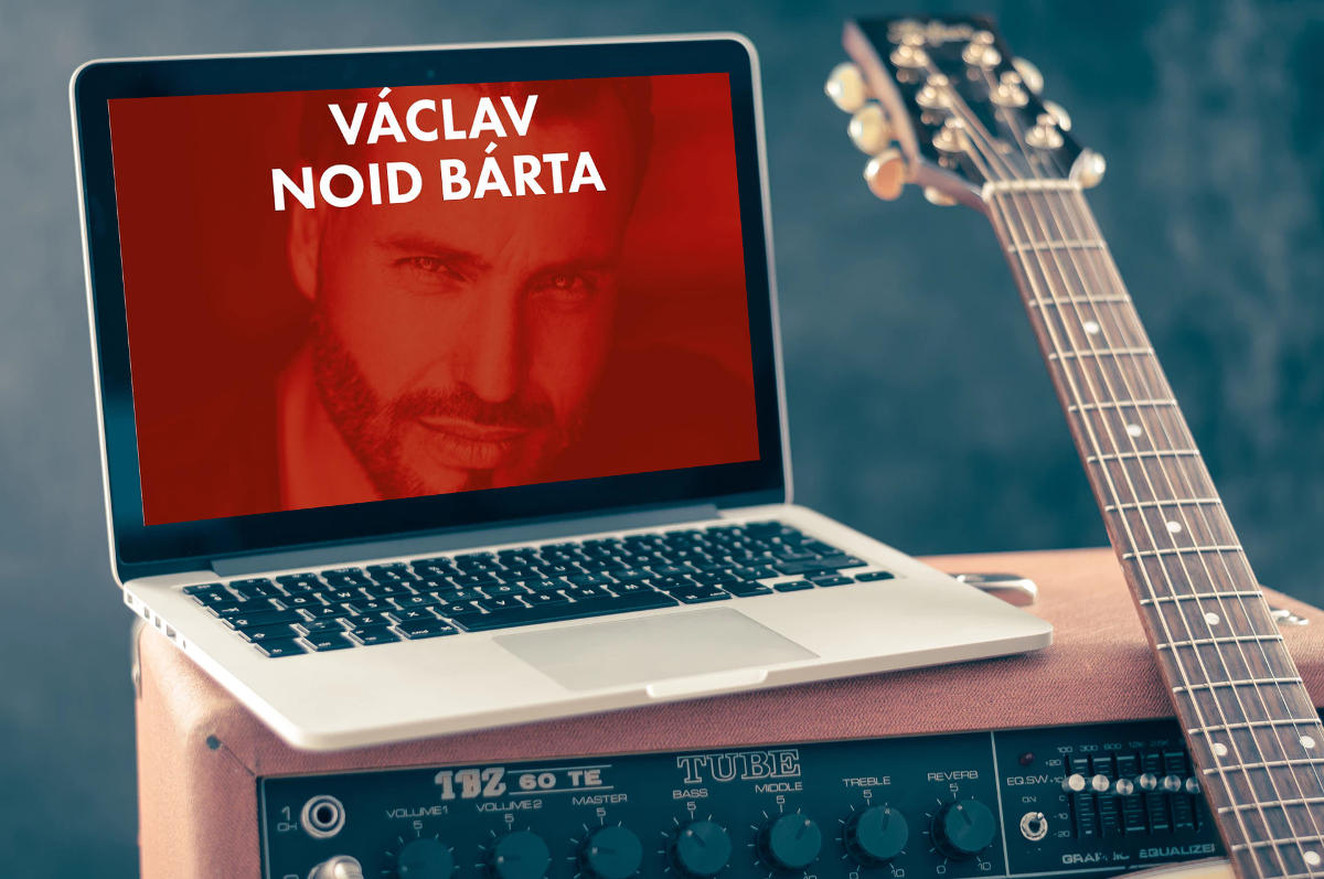 Pozvánka na koncert Václava Noida Bárty ve Frýdku-Místku