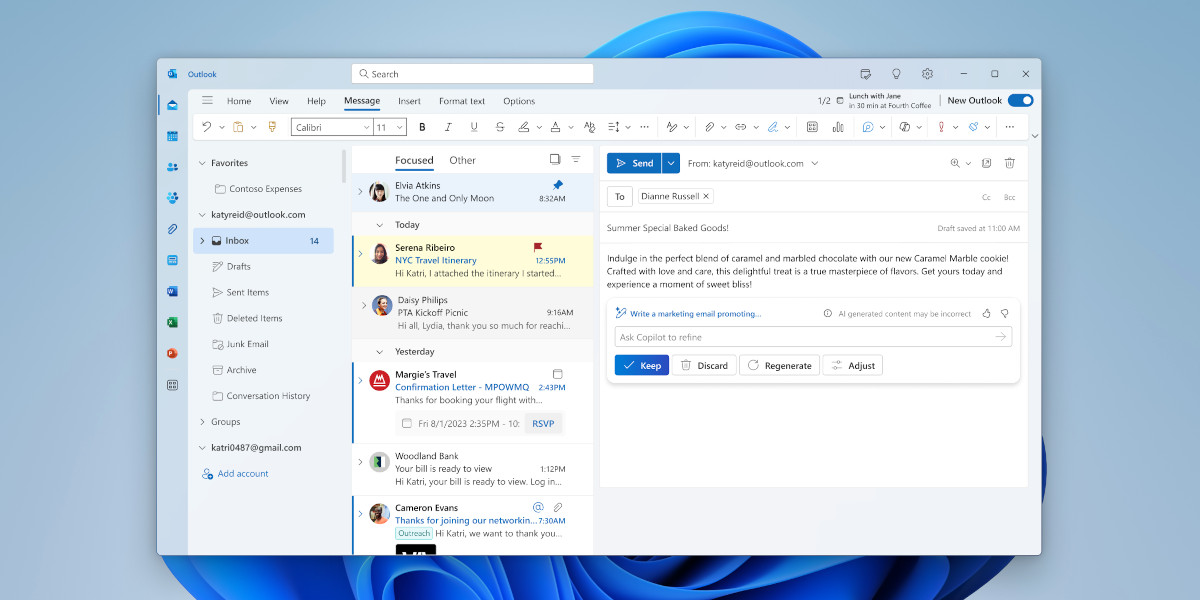 5 důvodů, proč přejít na nový Outlook